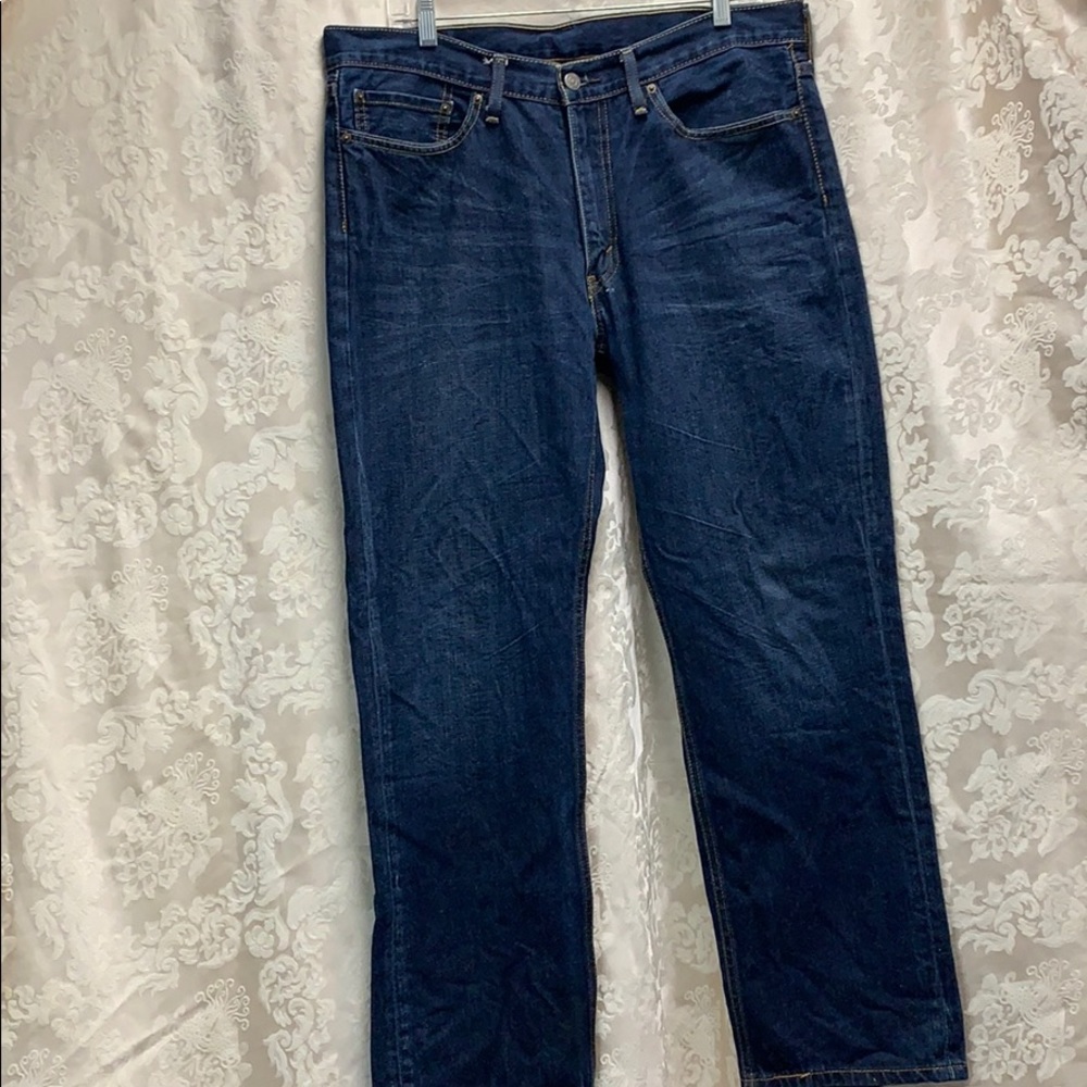 Levi’s 514 Jean 36x30 GUC All Cotton no stretch